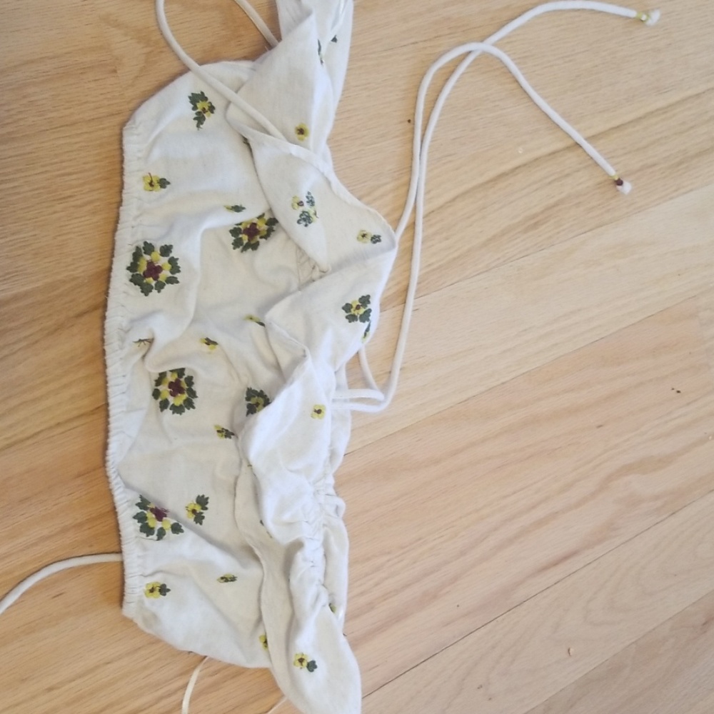 Bikini crop top